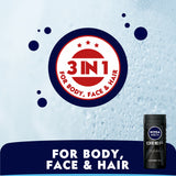 GETIT.QA- Qatar’s Best Online Shopping Website offers NIVEA MEN SHOWER GEL DEEP CLEAN VALUE PACK 2 X 250 ML at the lowest price in Qatar. Free Shipping & COD Available!