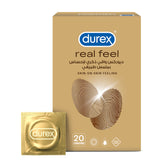 GETIT.QA- Qatar’s Best Online Shopping Website offers DUREX REAL FEEL CONDOM 20 PCS at the lowest price in Qatar. Free Shipping & COD Available!