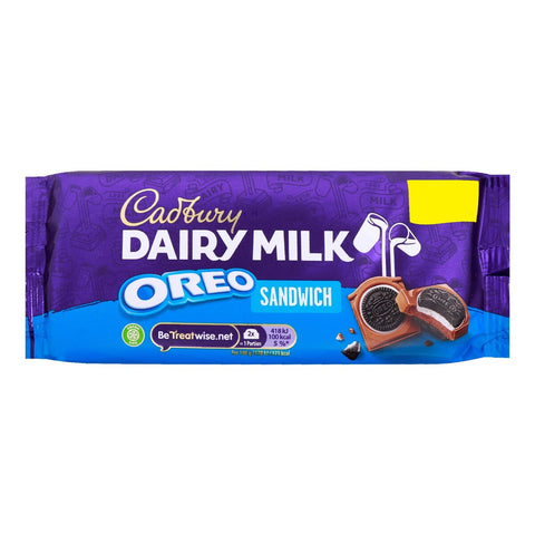 GETIT.QA- Qatar’s Best Online Shopping Website offers CADBURY DAIRY MILK OREO SANDWICH 96 G at the lowest price in Qatar. Free Shipping & COD Available!