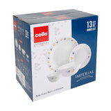 GETIT.QA- Qatar’s Best Online Shopping Website offers CELLO OPAL DINNER SET 13PCS CRAZY FLOWER at the lowest price in Qatar. Free Shipping & COD Available!