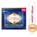 GETIT.QA- Qatar’s Best Online Shopping Website offers NIVEA FACE CREAM NIGHT CARE LUMINOUS630 EVEN GLOW 50 ML at the lowest price in Qatar. Free Shipping & COD Available!