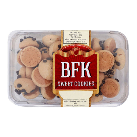 GETIT.QA- Qatar’s Best Online Shopping Website offers BFK MINI CHOCO CHIP COOKIES (SWEET) 270 G at the lowest price in Qatar. Free Shipping & COD Available!