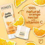 GETIT.QA- Qatar’s Best Online Shopping Website offers POND'S HEALTHY HYDRATION ORANGE NECTAR HYDRATING JELLY CLEANSER 100 G + MOISTURIZER 50 G at the lowest price in Qatar. Free Shipping & COD Available!