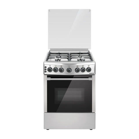 GETIT.QA- Qatar’s Best Online Shopping Website offers NIKAI FREE STANDING 4 BURNER GAS COOKING RANGE, 60 X 60 CM, STAINLESS STEEL, U6066FS at the lowest price in Qatar. Free Shipping & COD Available!