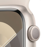 GETIT.QA- Qatar’s Best Online Shopping Website offers APPLE WATCH SERIES 9 GPS, STARLIGHT ALUMINIUM CASE WITH STARLIGHT SPORT BAND, 41 MM, M/L, MR8U3QA/A at the lowest price in Qatar. Free Shipping & COD Available!