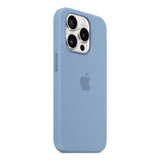 GETIT.QA- Qatar’s Best Online Shopping Website offers APPLE IPHONE 15 PRO SILICONE CASE WITH MAGSAFE, WINTER BLUE, MT1L3ZM/A at the lowest price in Qatar. Free Shipping & COD Available!