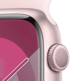 GETIT.QA- Qatar’s Best Online Shopping Website offers APPLE WATCH SERIES 9 GPS, PINK ALUMINIUM CASE WITH LIGHT PINK SPORT BAND, 45 MM, M/L, MR9H3QA/A at the lowest price in Qatar. Free Shipping & COD Available!