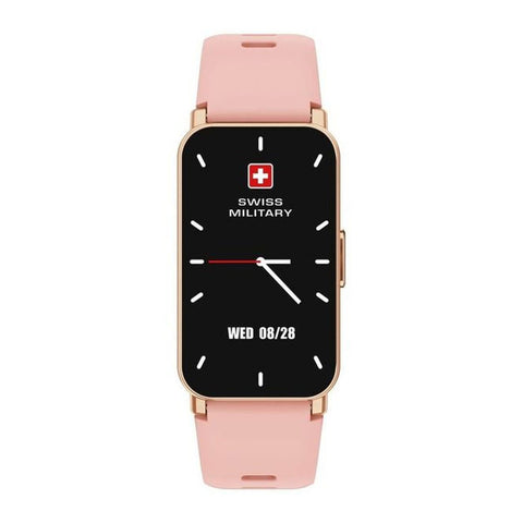 GETIT.QA- Qatar’s Best Online Shopping Website offers SWISS MILITARY RHINE SMART BAND, 1.45 INCHES, PINK at the lowest price in Qatar. Free Shipping & COD Available!