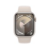 GETIT.QA- Qatar’s Best Online Shopping Website offers APPLE WATCH SERIES 9 GPS, STARLIGHT ALUMINIUM CASE WITH STARLIGHT SPORT BAND, 41 MM, S/M, MR8T3QA/A at the lowest price in Qatar. Free Shipping & COD Available!