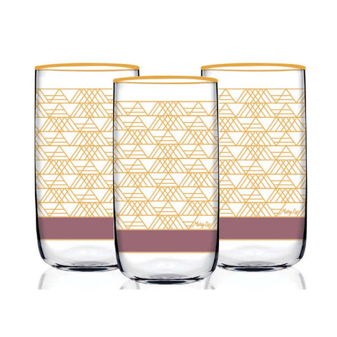 GETIT.QA- Qatar’s Best Online Shopping Website offers MARY LIZ PIMENTA JUICE GLASS-- 3 PCS-- ML1252B at the lowest price in Qatar. Free Shipping & COD Available!