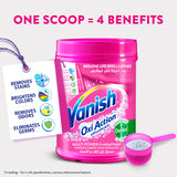 GETIT.QA- Qatar’s Best Online Shopping Website offers VANISH OXI ACTION MULTI POWER STAIN REMOVER 1 KG + 500 G
 at the lowest price in Qatar. Free Shipping & COD Available!