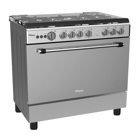 GETIT.QA- Qatar’s Best Online Shopping Website offers SUPER GENERAL STAINLESS STEEL 5 BURNER COOKING RANGE, 90 X 60 CM, SGC905FSF at the lowest price in Qatar. Free Shipping & COD Available!