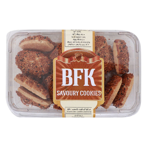 GETIT.QA- Qatar’s Best Online Shopping Website offers BFK SESAME BAR COOKIES (SAVOURY) 270 G at the lowest price in Qatar. Free Shipping & COD Available!