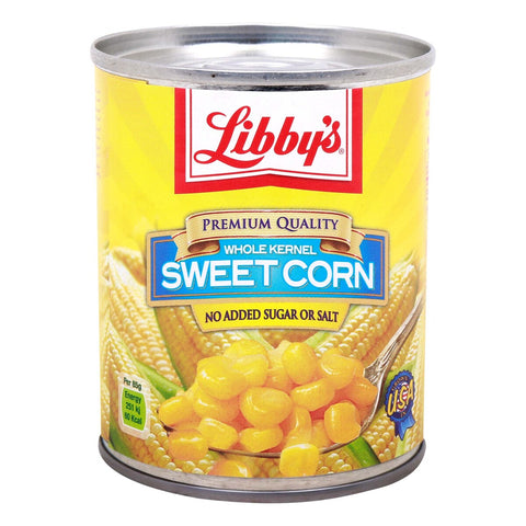 GETIT.QA- Qatar’s Best Online Shopping Website offers LIBBY'S WHOLE KERNEL SWEET CORN 198 G at the lowest price in Qatar. Free Shipping & COD Available!