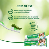 GETIT.QA- Qatar’s Best Online Shopping Website offers DABUR HERBAL INTENSE FRESH GEL TOOTHPASTE 150 G at the lowest price in Qatar. Free Shipping & COD Available!