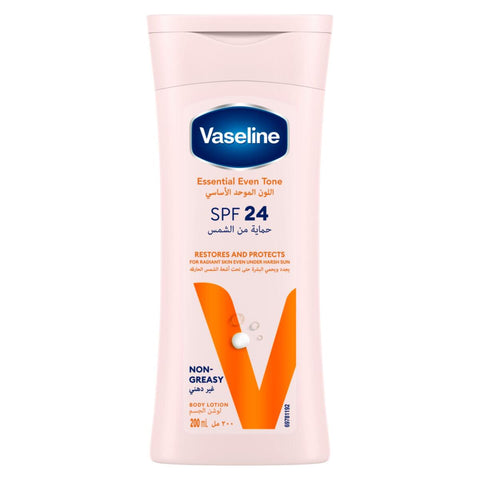 GETIT.QA- Qatar’s Best Online Shopping Website offers VASELINE BODY LOTION SPF24-- 200 ML at the lowest price in Qatar. Free Shipping & COD Available!