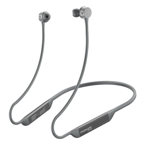 GETIT.QA- Qatar’s Best Online Shopping Website offers PROMATE HIGH-FIDELITY LIQUID SILICONE WIRELESS NECKBAND EARPHONES CIVIL SILVER at the lowest price in Qatar. Free Shipping & COD Available!