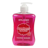 GETIT.QA- Qatar’s Best Online Shopping Website offers ENLIVEN STRAWBERRY HEARTS ANTIBACTERIAL HANDWASH 500 ML at the lowest price in Qatar. Free Shipping & COD Available!