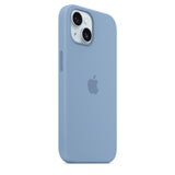 GETIT.QA- Qatar’s Best Online Shopping Website offers APPLE IPHONE 15 SILICONE CASE WITH MAGSAFE, WINTER BLUE, MT0Y3ZM/A at the lowest price in Qatar. Free Shipping & COD Available!