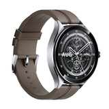 GETIT.QA- Qatar’s Best Online Shopping Website offers XIAOMI WATCH 2 PRO SMART WATCH, 46 MM, 1.43″ AMOLED DISPLAY, SILVER WITH BROWN LEATHER STRAP, BHR7216GL at the lowest price in Qatar. Free Shipping & COD Available!