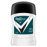 GETIT.QA- Qatar’s Best Online Shopping Website offers REXONA MEN ANTI-PERSPIRANT STICK MOTION SENSE ANTIBACTERIAL + INVISIBLE 40 G at the lowest price in Qatar. Free Shipping & COD Available!