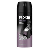 GETIT.QA- Qatar’s Best Online Shopping Website offers AXE BLACK NIGHT 48H FRESH BODY SPRAY DEODORANT 150 ML at the lowest price in Qatar. Free Shipping & COD Available!