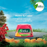 GETIT.QA- Qatar’s Best Online Shopping Website offers VATIKA REPAIR & RESTORE STYLING HAIR CREAM HONEY & ALMOND 140 ML at the lowest price in Qatar. Free Shipping & COD Available!