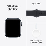 GETIT.QA- Qatar’s Best Online Shopping Website offers APPLE WATCH SE GPS, MIDNIGHT ALUMINIUM CASE WITH MIDNIGHT SPORT BAND, 44 MM, S/M, MRE73 at the lowest price in Qatar. Free Shipping & COD Available!