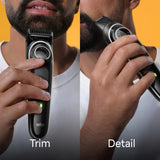 GETIT.QA- Qatar’s Best Online Shopping Website offers BEARD TRIMMER WITH PRECISION WHEEL AND 4 STYLING TOOLS, GREY, BT3440 at the lowest price in Qatar. Free Shipping & COD Available!