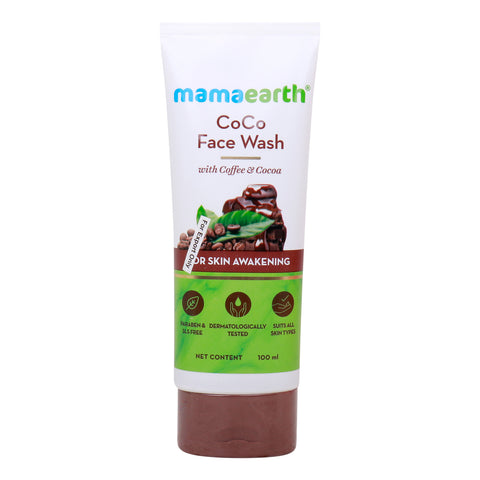 GETIT.QA- Qatar’s Best Online Shopping Website offers MAMAEARTH COCO FACE WASH WITH COFFEE AND COCOA 100 ML at the lowest price in Qatar. Free Shipping & COD Available!