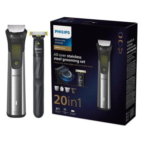 GETIT.QA- Qatar’s Best Online Shopping Website offers PHILIPS SERIES 9000 ALL-IN-ONE TRIMMER, MG9553/15 at the lowest price in Qatar. Free Shipping & COD Available!