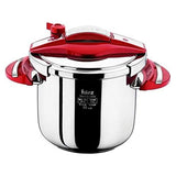 GETIT.QA- Qatar’s Best Online Shopping Website offers FALEZ STAINLESS STEEL PRESSURE COOKER-- 7L + 4L-- F275 at the lowest price in Qatar. Free Shipping & COD Available!