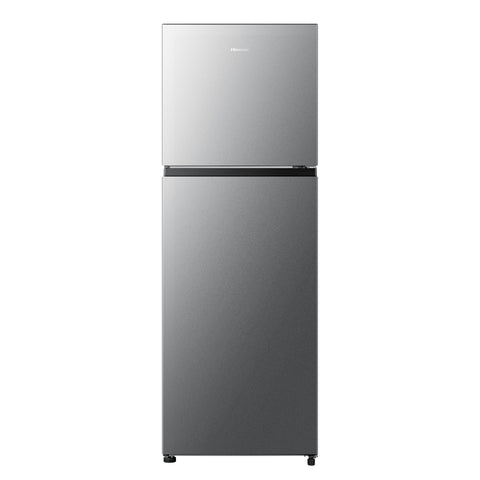 GETIT.QA- Qatar’s Best Online Shopping Website offers HISENSE TOP MOUNT DOUBLE DOOR REFRIGERATOR, 320L NET CAPACITY, STAINLESS STEEL, RT418N4ASU1 at the lowest price in Qatar. Free Shipping & COD Available!