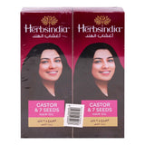 GETIT.QA- Qatar’s Best Online Shopping Website offers HERBSINDIA CASTOR & 7 SEEDS HAIR OIL VALUE PACK 2 X 280 ML at the lowest price in Qatar. Free Shipping & COD Available!