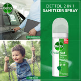 GETIT.QA- Qatar’s Best Online Shopping Website offers DETTOL 2 IN 1 SANITIZER SPRAY FOR HANDS & SURFACES WITH ALOE VERA EXTRACTS 50 ML at the lowest price in Qatar. Free Shipping & COD Available!