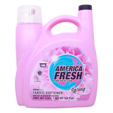 GETIT.QA- Qatar’s Best Online Shopping Website offers AMERICA FRESH SPRING FRESH TOUCH FABRIC SOFTENER 4.55 LITRE
 at the lowest price in Qatar. Free Shipping & COD Available!