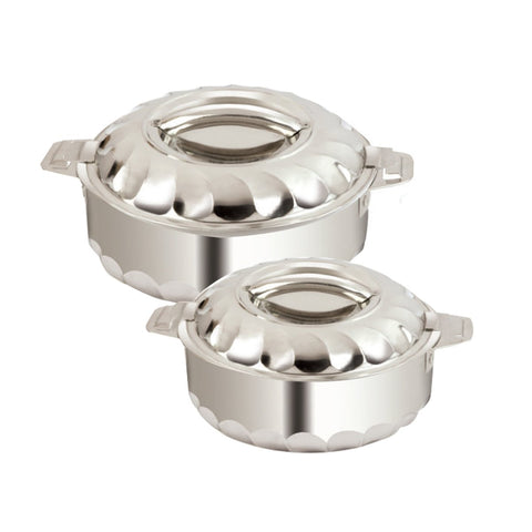 GETIT.QA- Qatar’s Best Online Shopping Website offers CHEFLINE STAINLESS STEEL HOTPOT 2PC SET ASSORTED at the lowest price in Qatar. Free Shipping & COD Available!