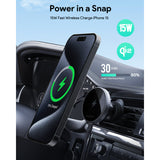 GETIT.QA- Qatar’s Best Online Shopping Website offers AUKEY MAGFUSION DASH QI2 MAGNETIC FAST WIRELESS CHARGING PHONE MOUNT, HD-MC13 at the lowest price in Qatar. Free Shipping & COD Available!