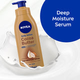 GETIT.QA- Qatar’s Best Online Shopping Website offers NIVEA BODY LOTION COCOA BUTTER VITAMIN E DRY SKIN 400 ML at the lowest price in Qatar. Free Shipping & COD Available!