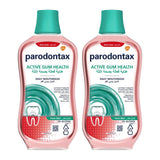 GETIT.QA- Qatar’s Best Online Shopping Website offers PARODONTAX DAILY GUM CARE FRESH MINT MOUTHWASH 500 ML 1+1 at the lowest price in Qatar. Free Shipping & COD Available!