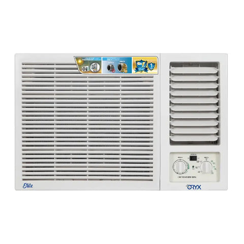 GETIT.QA- Qatar’s Best Online Shopping Website offers ORYX ELITE WINDOW AIR CONDITIONER, 18423 BTU, ROTARY COMPRESSOR, OAWECL-18CR41 at the lowest price in Qatar. Free Shipping & COD Available!