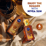 GETIT.QA- Qatar’s Best Online Shopping Website offers NIVEA INTENSE BRONZE TANNING SUN LOTION SPF6 200 ML at the lowest price in Qatar. Free Shipping & COD Available!