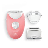 GETIT.QA- Qatar’s Best Online Shopping Website offers BRAUN SILK-EPIL 3 STARTER 3-IN-1 HAIR REMOVAL SET FOR LEGS AND BODY WITH EPILATOR SE 3-440 at the lowest price in Qatar. Free Shipping & COD Available!