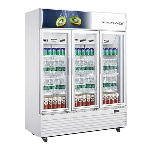 GETIT.QA- Qatar’s Best Online Shopping Website offers ZENANSHOWCASE COOLER ZSC-LG1300 1300L at the lowest price in Qatar. Free Shipping & COD Available!