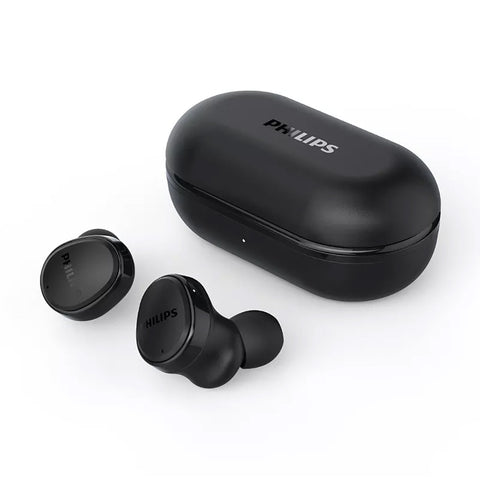 GETIT.QA- Qatar’s Best Online Shopping Website offers PHILIPS TRUE WIRELESS EARPHONE TAT4556BK BLACK at the lowest price in Qatar. Free Shipping & COD Available!