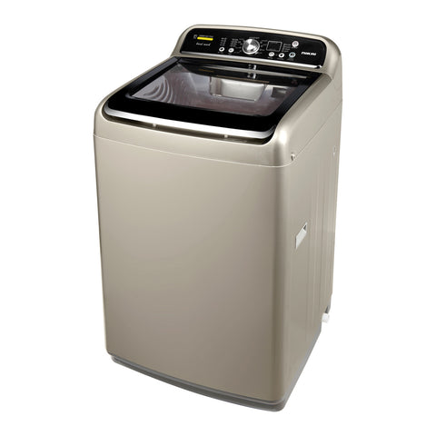 GETIT.QA- Qatar’s Best Online Shopping Website offers NIKAI TOP LOAD WASHING MACHINE, 12 KG, GOLDEN, NWM1401THS at the lowest price in Qatar. Free Shipping & COD Available!