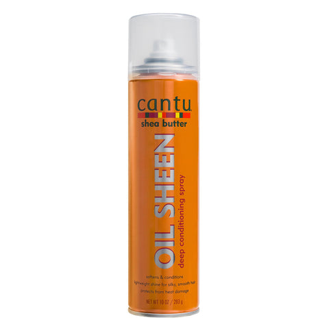 GETIT.QA- Qatar’s Best Online Shopping Website offers CANTU SHEA BUTTER OIL SHEEN DEEP CONDITIONING SPRAY 283 G at the lowest price in Qatar. Free Shipping & COD Available!