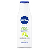 GETIT.QA- Qatar’s Best Online Shopping Website offers NIVEA BODY LOTION ALOE & HYDRATION NORMAL & DRY SKIN 250 ML at the lowest price in Qatar. Free Shipping & COD Available!