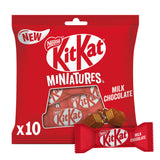 GETIT.QA- Qatar’s Best Online Shopping Website offers NESTLE KITKAT MINIATURES MILK CHOCOLATE 10 PCS 110 G at the lowest price in Qatar. Free Shipping & COD Available!