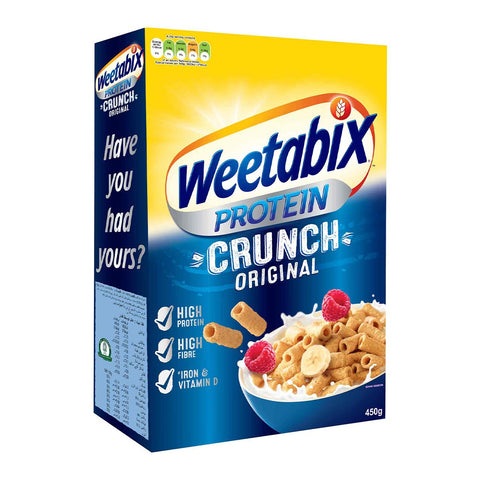GETIT.QA- Qatar’s Best Online Shopping Website offers WEETABIX PROTEIN CRUNCH 450G at the lowest price in Qatar. Free Shipping & COD Available!